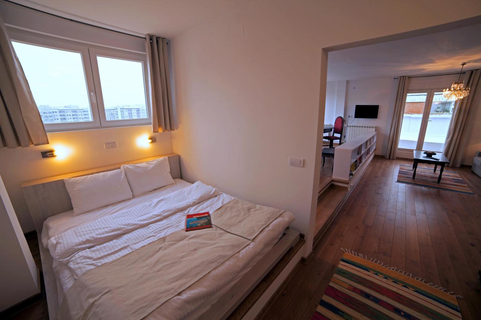 Arena Penthouse Apartments Belgrado Exterior foto